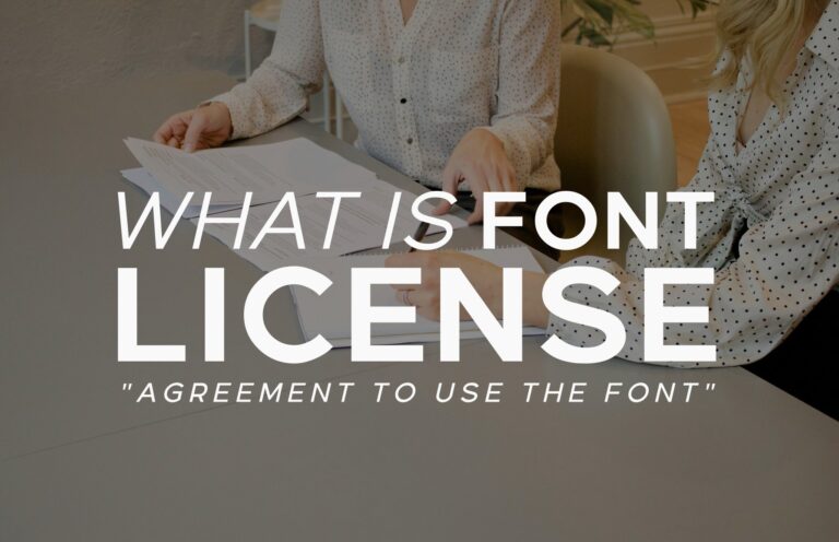 Font License Description